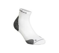 Odlo Unisex Ceramicool Run Socks Quarter Laufbekleidung Calcetines Para Correr White - Blanco 42-44
