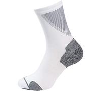 Calcetines Odlo Ceramicool Run Crew blanco gris - 45-47