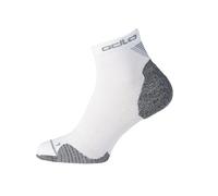 ODLO Chaussettes Medium Ceramicool - Hombre - Blanco / Gris - talla 39/41- modelo 2025