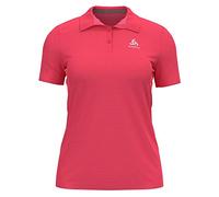 Odlo Women's F-Dry Polo Shirt, Paradise Pink, S
