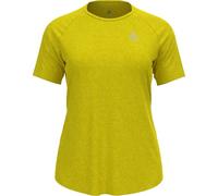 Odlo Women's Run Easy 365 T-Shirt, Citronelle Melange, XS