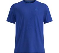 Odlo - Ropa para trail running - Zeroweight Engineered Chill-Tec M Dazzling Blue Melange - Talla M - Azul Azul M