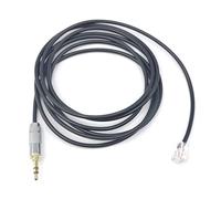 ODO LUCK Adaptador de cable de freno de mano de 3,5 mm a cabeza de cristal para Fanatec