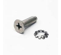ODO LUCK Tornillo M8 x 30 mm de acero inoxidable para lavadoras Panasonic Haier, tornillos de repuesto para lavadora