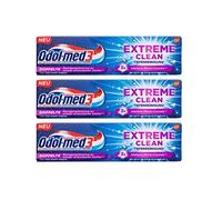 Odol-med 3 Extreme Clean - Pasta de dientes para limpieza profunda (75 ml), 3 unidades