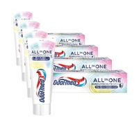 Odol-med3 All in One 40+ - Pasta de dientes para el cuidado de dientes y encías sensibles y maduros a partir de 40 años, 75 ml, pasta de dientes (Paquete de 4)