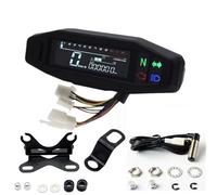 Odómetro Medidor Velocímetro De Motocicleta Medidor De Aceite Tacómetro Medidores Digitales Universales Panel De Instrumentos Indicador De Luz De Señal De Giro