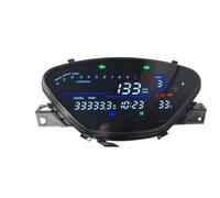 Odómetro Motocicleta para Base 110 para Zanella 110 Medidor Digital Velocímetro Tacómetro Odómetro Instrumento Odómetro Doble Tacómetro
