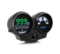 Odómetro Panel Multifuncional LED Digital Para Velocímetro De Motocicleta Para CG125 2000-2008 Para Ventilador 125 Para Titan 2013 Para Nivel Combustible MPH/KMH