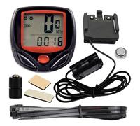 Odómetro para Bicicleta - Velocímetro con Cable Impermeable con Pantalla LCD, Monitor de Ciclismo Multifuncional | Monitor de Kilometraje Portátil para Bicicletas de Carretera, Scooters, Ciclismo Urba