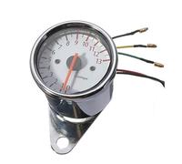Odómetro Tacómetro De Motocicleta 0-13000 RPM Calibre Rev Contador Pantalla Universal Tablero Para DC 12V