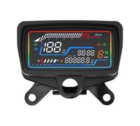 Odómetro Tacómetro Velocímetro digital para motocicleta, odómetro, tacómetro, RPM, medidor de nivel de combustible con cronómetro para CG125 y CG150