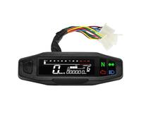 Odómetro Tacómetro Velocímetro Digital Universal LED para Motocicleta, para Tablero de Instrumentos, Km/h, mph, odómetro, medidor de Motor, Sensor con Soporte Y/Z/W