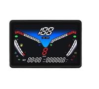 Odómetro Tacómetro Velocímetro Universal para Motocicleta De 199 Km/h, Odómetro Digital, Medidor 99999,9 Km, Tacómetro Dual