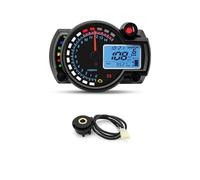 Odómetro Universal LCD Digital Motocicleta Odómetro Velocímetro Instrumento 7 Colores Tablero Automático Para Para NXR150 NXR125 12V