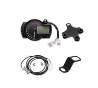 Odómetro Universal LCD Digital Motocicleta Para RX2N Odómetro Velocímetro Instrumento Ajustable MAX 299 KM/H 7 Colores Tablero