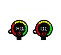 Odómetro Velocímetro Modelo De Motocicleta Voltaje Potencia Voltímetro De Doble Pantalla Medidor De Temperatura del Agua Voltímetro Digital De Motocicleta Tacómetro