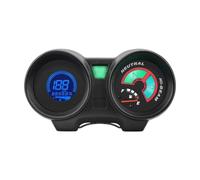 Odómetro Velocímetro Para Motocicleta, Tablero Multifunción De 199 KM/H Con Odómetro, Tacómetro, Indicador Nivel Combustible, Retroiluminación 7 Colores