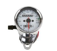 Odómetro Velocímetro Universal para motocicleta, odómetro Dual con indicadores retroiluminados, contador de metros de 0 a 160 KMH, Velocímetro De Motocicleta