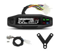 Odómetro Velocímetro Universal Para Motocicleta, Tablero Digital LED, Odómetro Km/h MPH, Sensor De Calibre Motor Con Soporte Y/Z/W