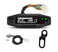 Odómetro Velocímetro Universal Para Motocicleta, Tablero Digital LED, Odómetro Km/h MPH, Sensor De Calibre Motor Con Soporte Y/Z/W