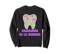 Odontología divertida dientes dentista escuadrón de la sonrisa Sudadera