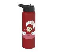 Odontología Divertido Pirata Dientes Extracción Dental Humor Dentista Stainless Steel Insulated Water Bottle