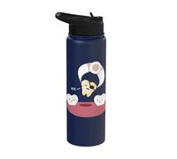 Odontología Divertido Pirata Dientes Extracción Dental Humor Dentista Stainless Steel Insulated Water Bottle