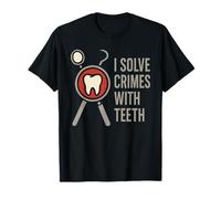 Odontólogo forense Investigador Dental Laboratorio de Crimen Regalo Camiseta