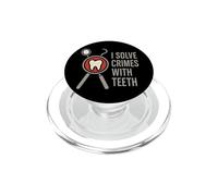 Odontólogo forense Investigador Dental Laboratorio de Crimen Regalo PopSockets PopGrip para MagSafe