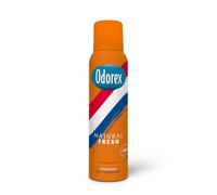 Odorex - Desodorante en aerosol antitranspirante 48 horas, 0% alcohol, World Cup Orange - Natural Fresh - 150 ml