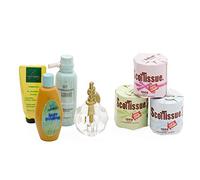Odoria 1/12 Miniatura 3Pz Papel Higienico y Set de Baño