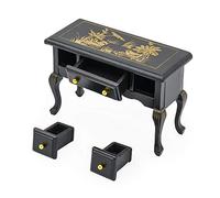 Odoria 1/12 Miniatura Tocador Mesa Muebles para Casa de Muñecas