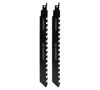 Odorkle 2 Hojas de Sierra Alternativa para Cortar Madera, Dientes de Carburo Cementado para Tareas de Poda y Demolición, Excelente para Corte de Hormigón Poroso y Ladrillo Rojo (10 pulgadas)