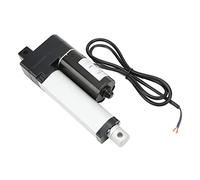 Odorkle Actuador Lineal Eléctrico, Aleación de Aluminio ABS Mini Motor Lineal 3000N Empuje 100 Mm Bajo Nivel de Ruido IP54 para sofá Eléctrico Cama de Masaje Estante para Cámara de Bodas (12V)