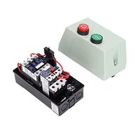 Odorkle Arrancador Magnético Eléctrico de Motor 12-18A 4KW Potencia IP55 | Monofásico 220/230 V, para el Control del Motor de Bombas de Agua, Protección contra Sobrecarga y Defectos, Arandela de