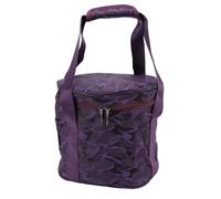 Odorkle Bolsa Organizadora de Cuencos Tibetanos de 10 Pulgadas, Tela de Algodón y Poliéster, Asa Doble para la Oreja, Bolsillo Externo para Accesorios, Ideal para Músicos y Viajes