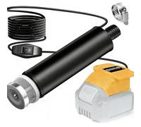 Odorkle Bomba de Agua a Batería 100W 635GPH Inalámbrica con Ergonómico para Deshidratación de Estanques, Jardín y Piscinas