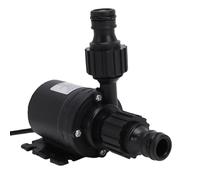 Odorkle Bomba Sumergible, Bomba de Circulación de Motor sin Escobillas de Caudal 19W 5M Lift 800LPH para Calentadores de Agua Solares, Tuberías de RV, Elaboración de Cerveza