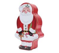 Odorkle Caja de Dulces de Papá, Caja de Dinero con Temática Navideña de Hierro con Almacenamiento Portátil para Fiestas Navideñas, Decoración Festiva, Regalos, Chocolates, Galletas y