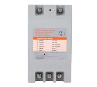 Odorkle Convertidor Monofásico a Trifásico Convertidor Digital de 2-4 Caballos de Fuerza, Diseño Compacto de Material ABS para Equipos de Motores Comerciales Residenciales 185x103x134 Mm