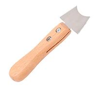Odorkle Cuchillo para Ranura de Guitarra, de Haya, Herramienta de Limpieza de Trastes para Guitarristas y Luthiers de Bricolaje (M02835)