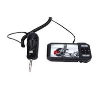 Odorkle Detector de Cara de Extremo de Sonda de Vídeo en Tiempo Real con Aumento de 400X, Herramienta de Inspección de Fibra óptica para Grabación e Inspección de Datos