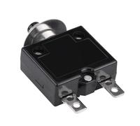 Odorkle Disyuntor de Reinicio Manual, Interruptor Térmico de Metal Plástico Protector de Sobrecarga 5A a 30A CA 125 a 250V 50V para Paneles de Distribución de Energía Usuarios de Control de Equipos