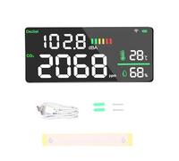 Odorkle DM165 WiFi CO2 Monitor de Ruido 400-5000ppm 30-130dBA Tuya App