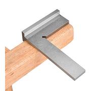 Odorkle Escuadra de Ingeniero de 90 Grados de Alta Precisión de Acero | Herramienta de Medición en ángulo Recto, Regla con Base de Metal Endurecido para Trabajos de Trazado, Montaje de Grado