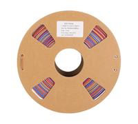 Odorkle Filamento PLA para Impresora 3D de 1,75 Mm, 1 Kg, Filamento de Impresión 3D PLA de Seda íris Tricolor de Kg con Alta Resistencia, sin Obstrucciones para una Temperatura de