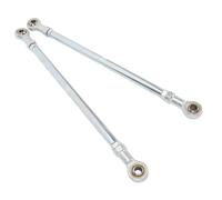 Odorkle Kit de Barra de Dirección Go Kart, Aleación de Acero de Alta Dureza, Control y Estabilidad Mejorados, Se Adapta a Vehículos Todo Terreno, Triciclos de Derrape y Mini Bicicletas 295 Mm 8 Mm