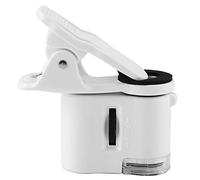 Odorkle Mini Microscopio de Bolsillo con Luz LED para Teléfono Móvil, 9595W, 60X, Lentes ópticas Acrílicas