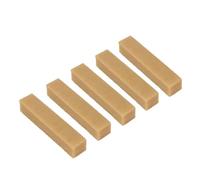 Odorkle Palo de Limpieza Abrasivo, Paquete de 5, Limpiador de Disco y Correa de Lijado de Caucho Natural para Carpintería, Borrador de Papel de Lija, Removedor de Desechos, 200x40x40mm